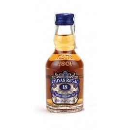 Whisky Chivas Regal 18 Años 50ml Whisky Chivas Regal 18 Años 50ml