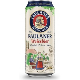 Paulaner Weissbier lata Paulaner Weissbier lata